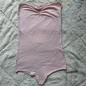 Soft pink bodysuit
